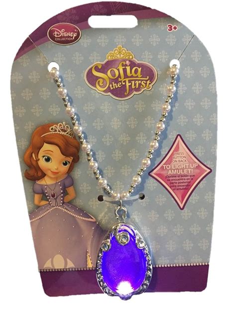 Sparkle and Shine with Sofia the First Light-Up Amulet